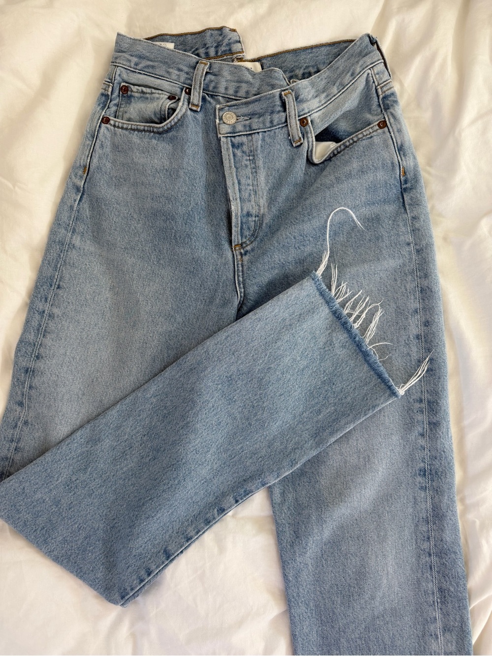 Agolde Criss Cross Jeans